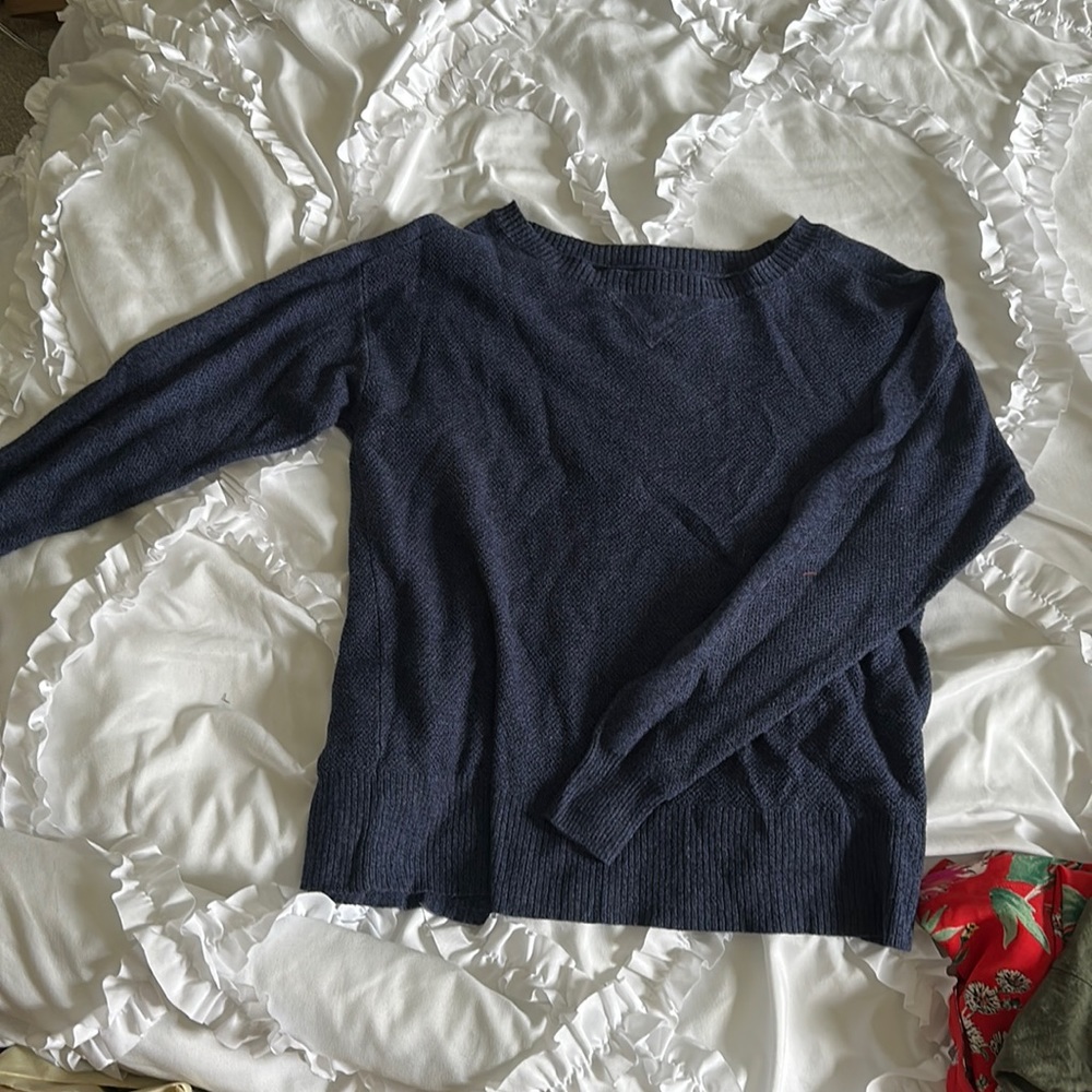 Blue sweater